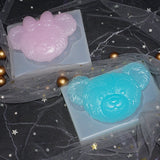 Bear UV Resin Molds Jewelry Making Tools Silicone Mold Resin Necklace Pendants