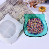 Cat Shape Silicone Mold for Handcraft Plate Making