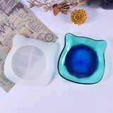 Cat Shape Silicone Mold for Handcraft Plate Making