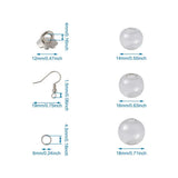 DIY Dangle Earring Making Accessories with Brass Earring Hooks