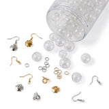 DIY Dangle Earring Making Accessories with Brass Earring Hooks