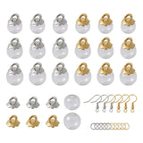 DIY Dangle Earring Making Accessories with Brass Earring Hooks