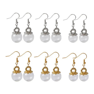 DIY Dangle Earring Making Accessories with Brass Earring Hooks