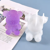 DIY Diamond 3D Rabbit Bear Silicone Jewelry Mold