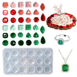 Diamond Patch Earring Necklace Jewery Mold Silicone Epoxy Resin