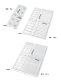 DIY Diary Crystal Epoxy Resin Mold Memo Notepad Mirror Silicone Mold