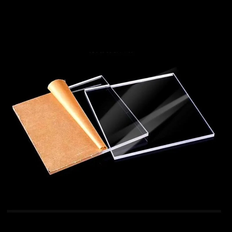 Custom Clear Acrylic Sheet for DIY Display - Transparent Plexiglass