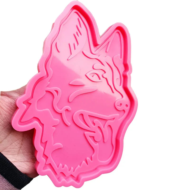 Dog Coaster Mold Epoxy Resin Jewelry Mould