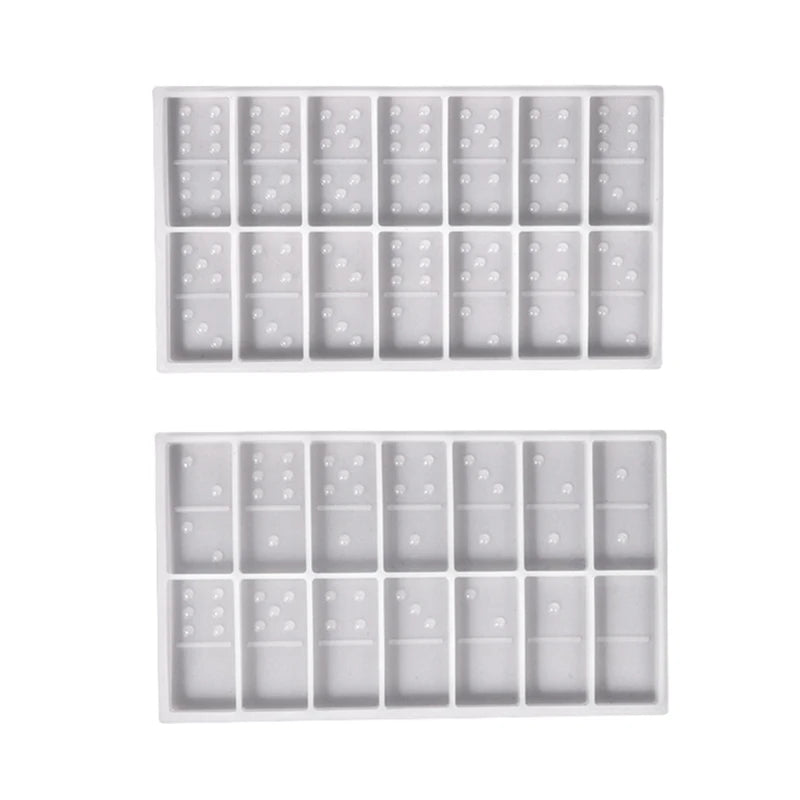 Domino Resin Molds Epoxy Silicone Game Mold DIY Crafts