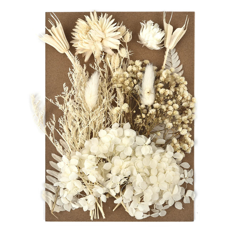 DIY Dried Flowers Embossed Epoxy Mold Fillings Nail Art Makeup Crafts