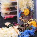 DIY Dried Flowers Resin Mold Fillings UV Epoxy Flower Nail Art