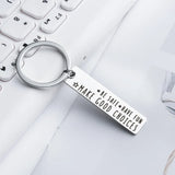 DIY Driver Keychain Be Safe Have Fun Make Good Choices Keychain