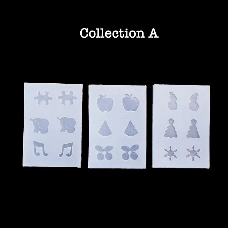DIY Animal Ear Stud Mold Silicone Mould for Resin