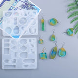 DIY Earring Beach Landscape Resin Mold Coastline Island Pendant Silicone Mould