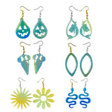 Earring Epoxy Resin Mold Jewelry Tools Pendant Mould
