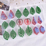 Earring Epoxy Resin Mold Silicone Pendant Jewelry Tools Handcraft Molds