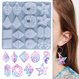 Earring Epoxy Resin Mold Silicone Pendant Jewelry Tools Handcraft Molds