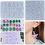 Earring Epoxy Resin Mold Silicone Pendant Jewelry Tools Handcraft Molds
