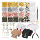 DIY Earring Making Supplies Kit with Hooks and Eye Pins
