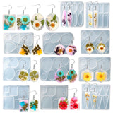 DIY Earring Mold Jewelry Tool Silicone Resin Molds