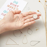 DIY Earring Sets Brass Earring Findings 80pcs