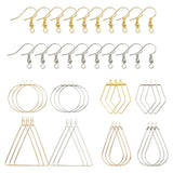 DIY Earring Sets Brass Earring Findings 80pcs