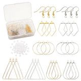 DIY Earring Sets Brass Earring Findings 80pcs