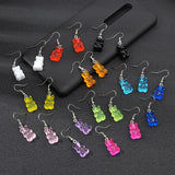 DIY Earrings Kit with Bear Charms and Lobster Clasp