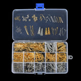 DIY Earrings Making Jewelry Kit Tassels Beads Charms Ear Hook Clasps