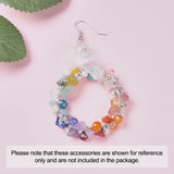 DIY Earrings Making Kit with Natural Gemstone Beads Copper Wire Crystal Thread