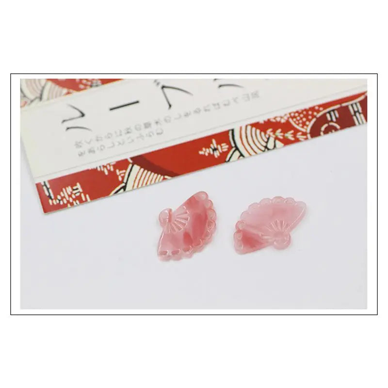 DIY Earrings Materia Jewelry Acrylic Mini Fan Accessories