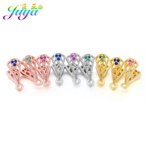 DIY Earrings Material Clamp Pinch Clip Bail Hook Accessories For Women