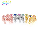 DIY Earrings Material Clamp Pinch Clip Bail Hook Accessories For Women