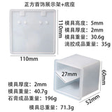 Jewelry Storage Silicone Mold Epoxy Resin Display Rack