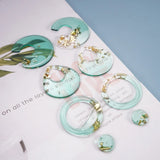 DIY Earrings Pendants Silicone Mold Jewelry Making Tools