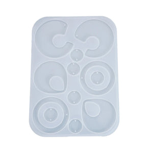 DIY Earrings Pendants Silicone Mold Jewelry Making Tools