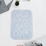 DIY Earrings Pendants Silicone Mold Jewelry Making Tools