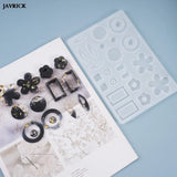 Earrings Pendants Crystal Epoxy Resin Molds Silicone Mould UV Resin Crafts