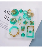 Resin Mold Dangle Earrings Silicone Mold