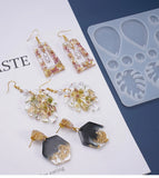Resin Mold Dangle Earrings Silicone Mold