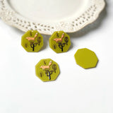 DIY Owl Hedgehog Fox Acrylic Earring Material