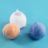 DIY Earth Moon Silicone Candle Mold Space Candle Making Soap Resin Clay Mold