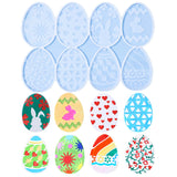 Easter Egg Pendant Resin Mold Silicone Molds