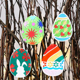 Easter Egg Pendant Resin Mold Silicone Molds