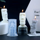 Easter Island Giant Candle Silicone Mold