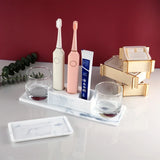 Electric Toothbrush Resin Mold Bathroom Organizer