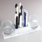 Electric Toothbrush Resin Mold Bathroom Organizer