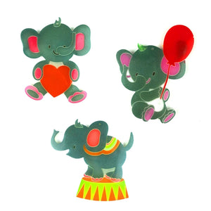 Elephant Shape Keychain Silicone Epoxy Mold for Jewelry Crafting
