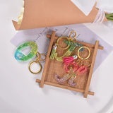 Alphabet Keychain Resin Mold Letter Craft Pendant Jewelry Silicone Mold