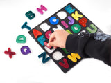 Alphabet Mirror Silicone Mold Letter Board Set Resin Mold